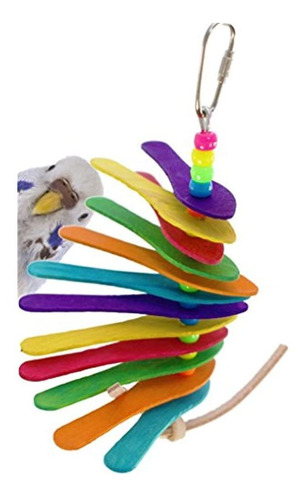 Bonka Bird Toys 886 Spoon Explosion Bird Toy Jaula De Loros