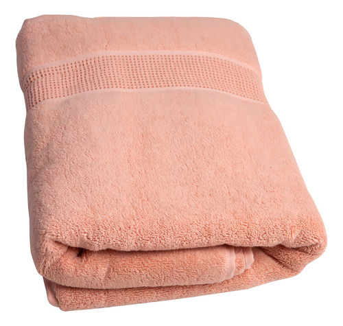 Toalla Baño 500 Gr Verona 70x140 Rosa Color Rosa claro Liso
