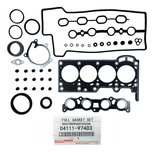 Kit Empacadura Terios Cool 2002 2003 2004 2005 2006 2007