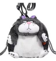 Comprar Lucifer Morral Cartera Bolso Peluche Importado Gato Enojado