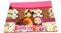Comprar Bella Cartuchera Escolar Masha Y El Oso Cotillón Fiesta