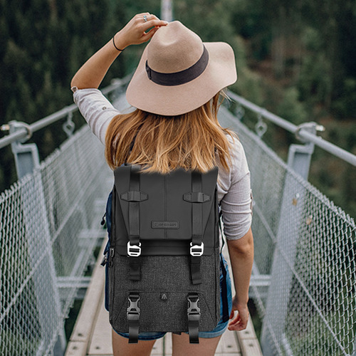 Mochila K&f Concept Beta Para Cámara De Fotos Y Vídeo De 20l