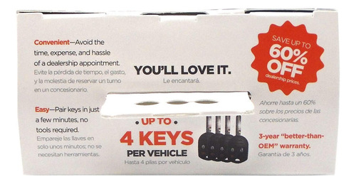Simple Key, Key Fob And Key Programmer 3 Button Keypads, Key