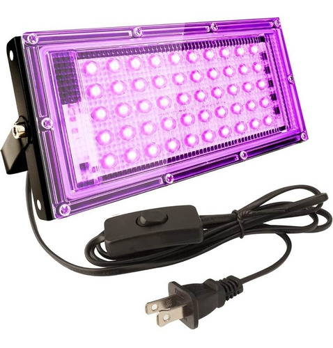 Luz Led Discoteca Uv Negra Neón Fiestas Dj Potencia 50w