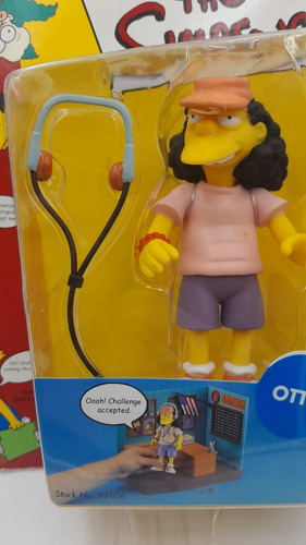 Figura Los Simpsons Otto Playmates Blister Cerrado Trujillos (Usado)