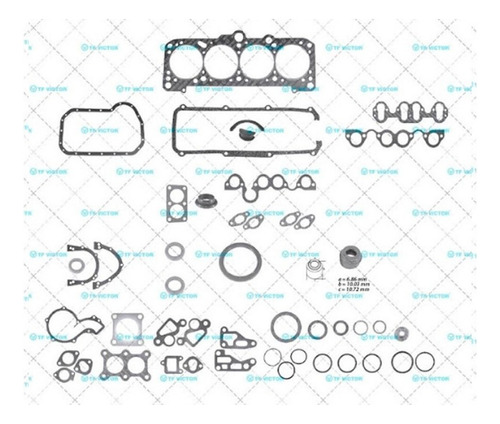 Juntas De Motor Vw Golf Basico 89-92 1.8