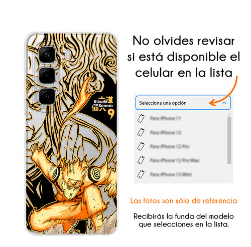Funda Para Infinix Naruto Modo Sabio De Los 6 Caminos Anime Naruto Hot 30i