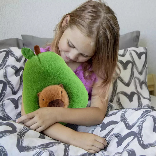 Muñeca De Felpa Del Aguacado De Regalo Para Niños Capybara B