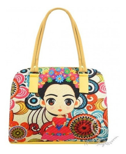 Bolsa Para Dama Mostaza - Yute Frida Noah