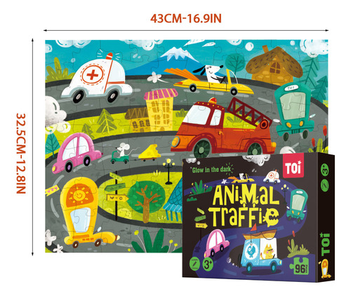 Juguetes Educativos H Traffic Luminous 96 Para Educación Tem
