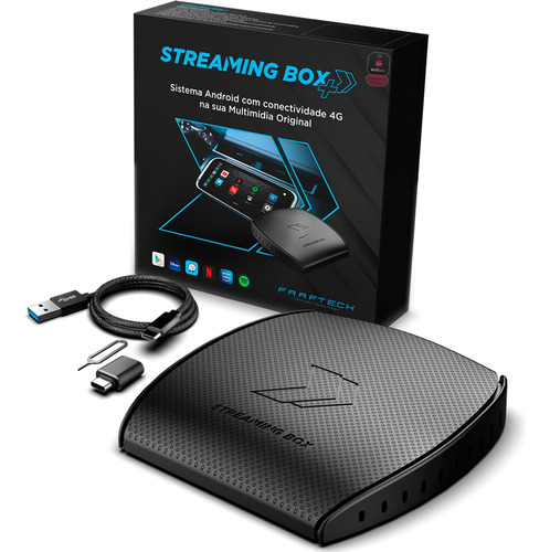 Streaming Box Onix 2023 Sistema Carplay Bluetooth 4g Wifi