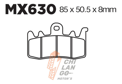 Balatas Del. Izq. Can-am Spyder 1330 F3/f3s/f3t 15-21