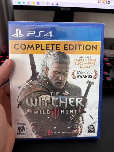 The Witcher Wild Hunt Ps4 Nuevo (Usado)