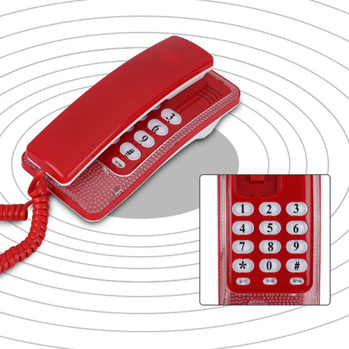 Extensión De Teléfono Fijo De Montaje En Pared Sin Identific