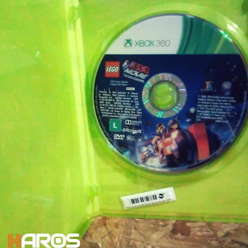 JOGO THE LEGO MOVIE VIDEOGAME XBOX 360 USADO