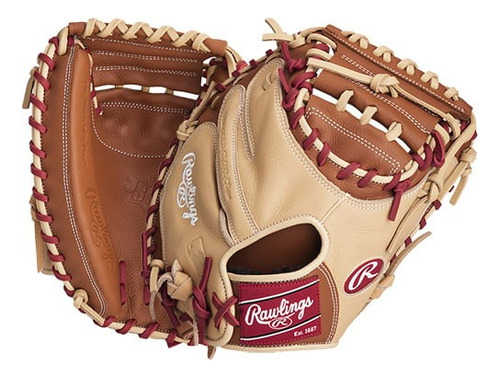 Mascota Beisbol Catcher Rawlings Select Cm33gbc 33 In Adulto Color Crema