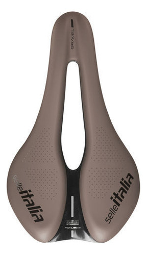 Selim Gravel Selle Italia Novus Evo B Gravel Sf 145mm Marrom