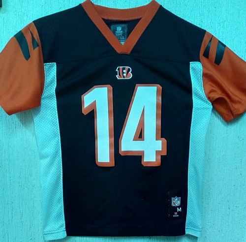 Jersey Cincinnatti Bengals Dalton Talla M Para 10 A 12 Años.