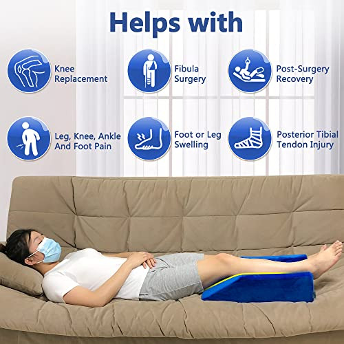 Almohada De Elevación De Pierna Cuña De Rodilla De Es...