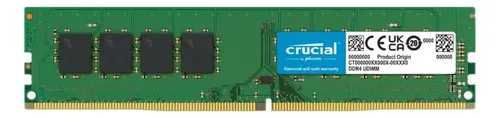 Memória Ddr4 Crucial Basics, 8gb, 3200mhz, Cb8gu3200