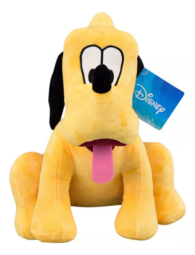 Peluche Pluto Mickey Intek  Disney Amarillo Tamaño Mediano