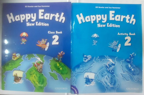 Happy Earth 2 New Edition Class Más Activity Book Cómo Nuevo