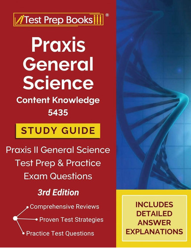 Libro: Praxis General Science Content Knowledge 5435 Study G
