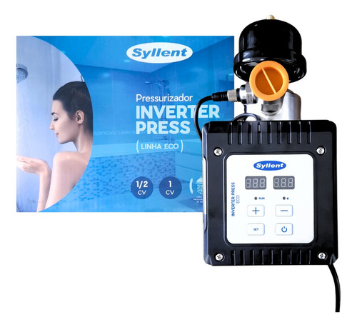 Bomba De Pressurização 1,0 220v Inverter Std Com Flexível