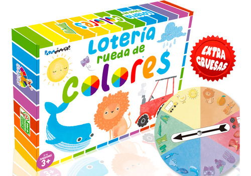 Juego Didáctico Colores Preescolar Estimulación Cognitiva