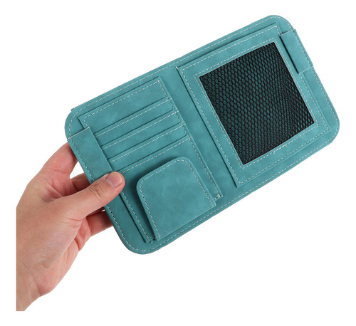Organizador De Visera Automática Con Ranuras Para Tarjetas Y