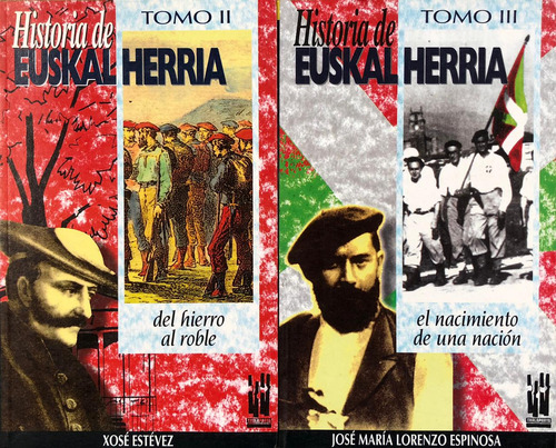 Historia De Euskal Herría. Tomos 2 Y 3. Originales.