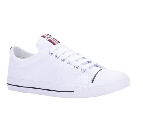 Zapatilla Topper Profesional Blanca Del 35 Al 46 Lona 59721