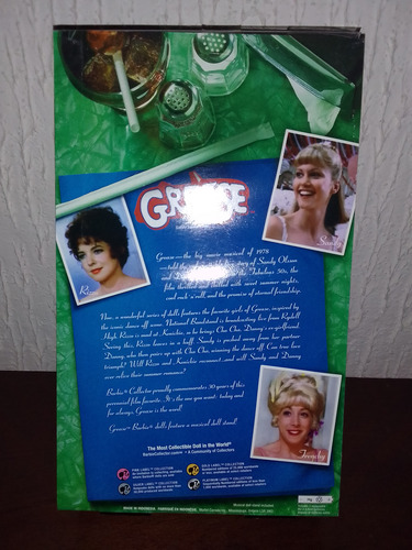 Barbie Grease Vaselina Sandy Dance Off Olivia Newton John (Usado)