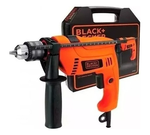 Taladro Percutor 13m 650w Black + Decker Hd650k Maletín