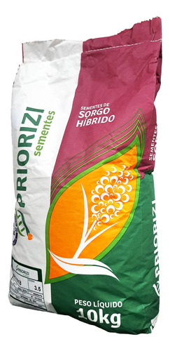 Sorgo Híbrido 10kg Sementes Priorizi Qualidade P/ Plantio