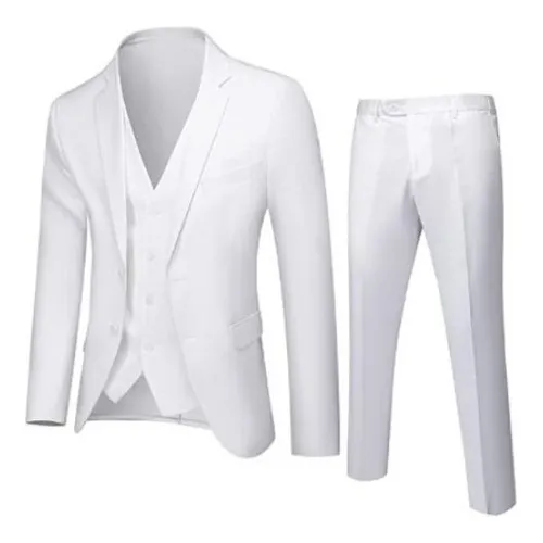 Traje formal blanco new arrivals