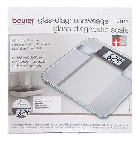 Beurer Bg 13 Balanza Personal Digital Diagnóstico Alta Gama