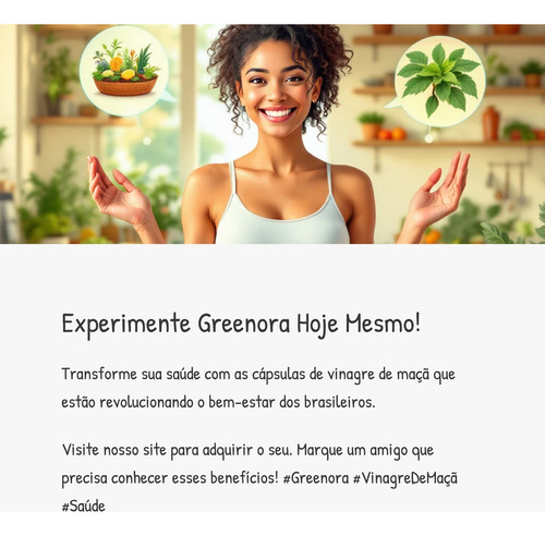Vinagre De Maça Concentrado 120 Capsulas De 500mg Organico