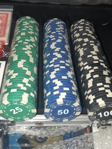 Fichas Poker X 200 U Surtidas Profesionales 12 Gr Chips 