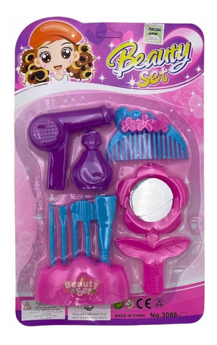Juego De Belleza Maquillaje 10 Piezas Juguete Niñas