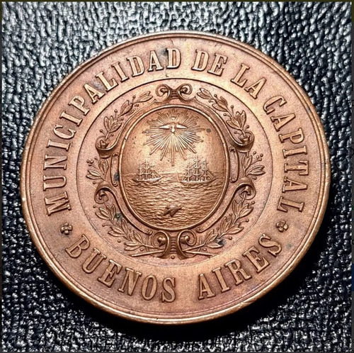 Medalla 4° Centenario De América - Colón 1892 Cobre - 660