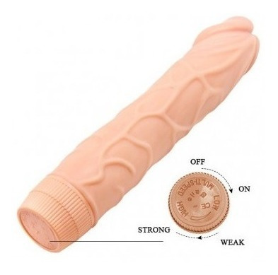 Vibrador Venoso Realístico 23 X 4 Cms + Lubricante