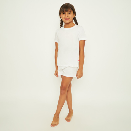 Set Pijama Corto Tie Dye Algodón Niña Palmers 66215bco