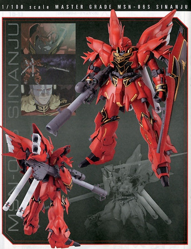 Gundam Unicorn Sinanju Master Grade Mg Kit 1/100 Gunpla Jp