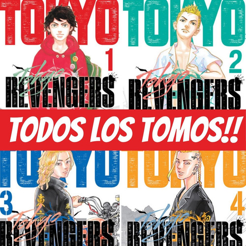 Imagen 1 de 7 de Tokyo Revengers Manga Ivrea Takemichi Hanagaki Elige Tu Tomo
