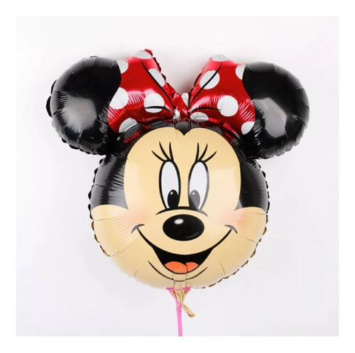 Globo Grande Cara Minnie Mouse !  Mide 60 Cm