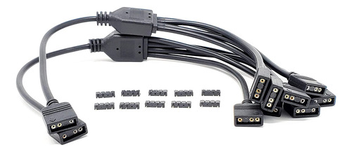 Miconectores Direccionable Rgb 1 A 4 Splitter Cable  50...