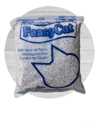 Arena Para Gato Fancy Cat 5 Pzs De 5kg Total 25 Kg