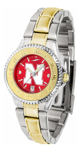 Reloj Mujer Suntime St-co3-nec- Cuarzo Pulso Plateado En