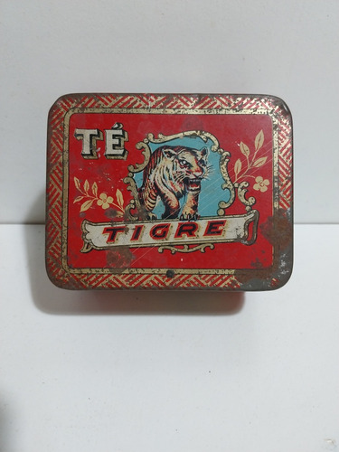 Antigua Lata Te Tigre 1937. Muy Buen Estado!!!!